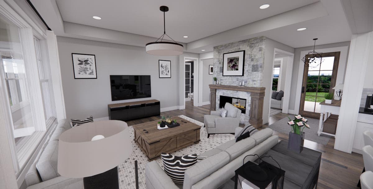 Plan 14603RK: Craftsman Home with Flex Room - Image #10 - Craftsman, New American, Northwest, Shingle