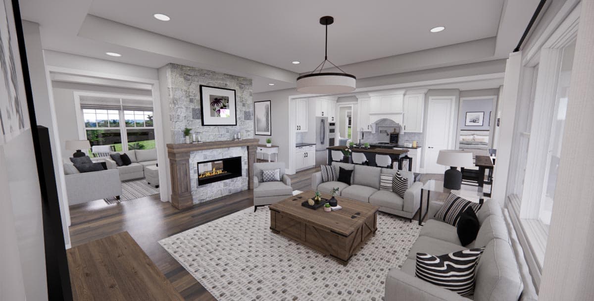 Plan 14603RK: Craftsman Home with Flex Room - Image #11 - Craftsman, New American, Northwest, Shingle