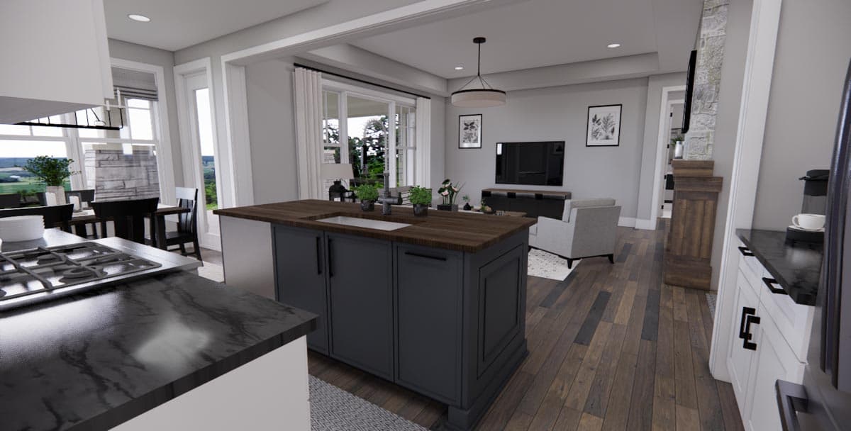 Plan 14603RK: Craftsman Home with Flex Room - Image #15 - Craftsman, New American, Northwest, Shingle