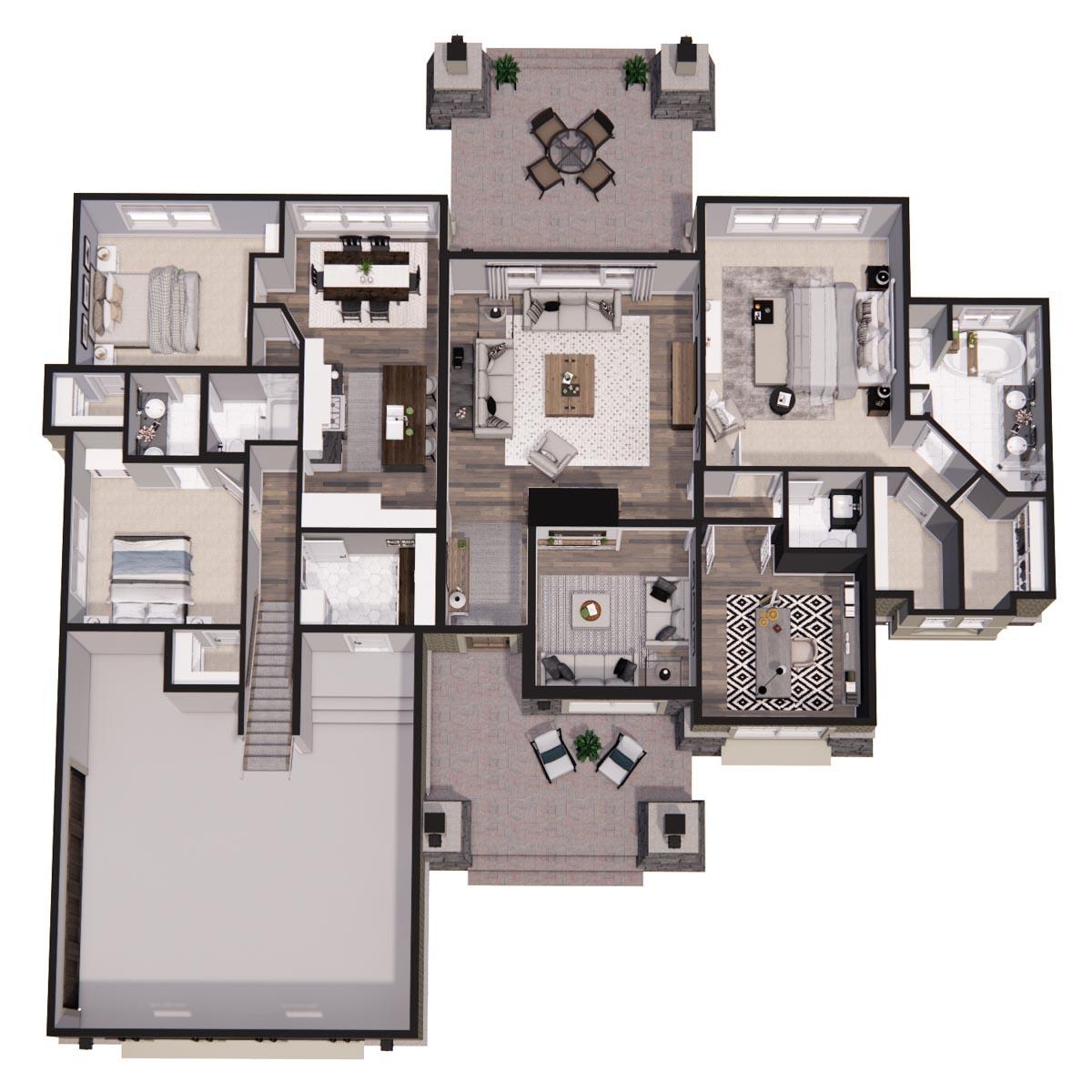 Plan 14603RK: Craftsman Home with Flex Room - Image #37 - Craftsman, New American, Northwest, Shingle