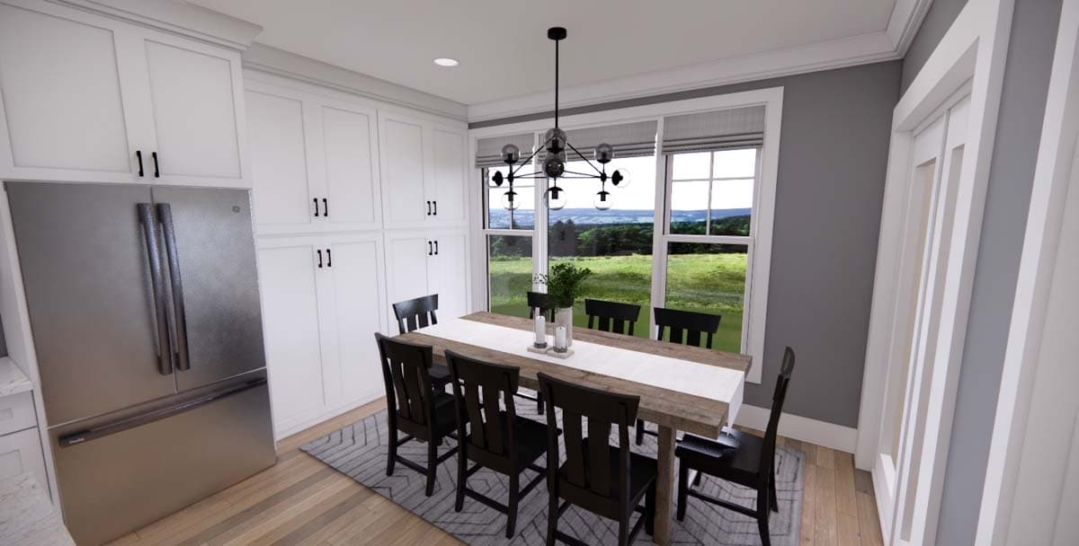 Plan 14635RK: Traditional Craftsman Style House Plan with Home Office and Great Room - 2177 Sq Ft - Image #18 - Craftsman, Mountain, Rustic, Traditional