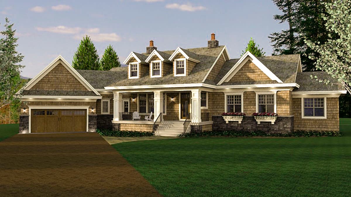 Plan 14647RK: 3 Bedroom Craftsman with Bonus Room - Image #46 - Cape Cod, Country