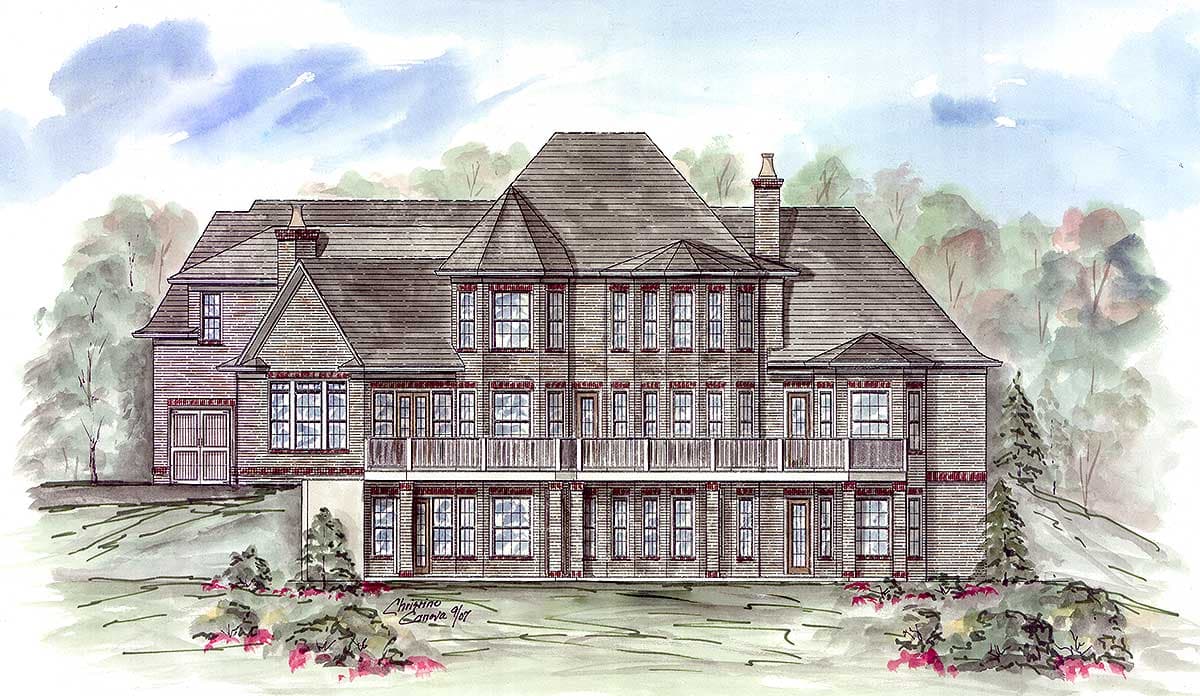 Plan 15602GE: Three Bedroom Splendor with Options - Image #8 - European, Traditional