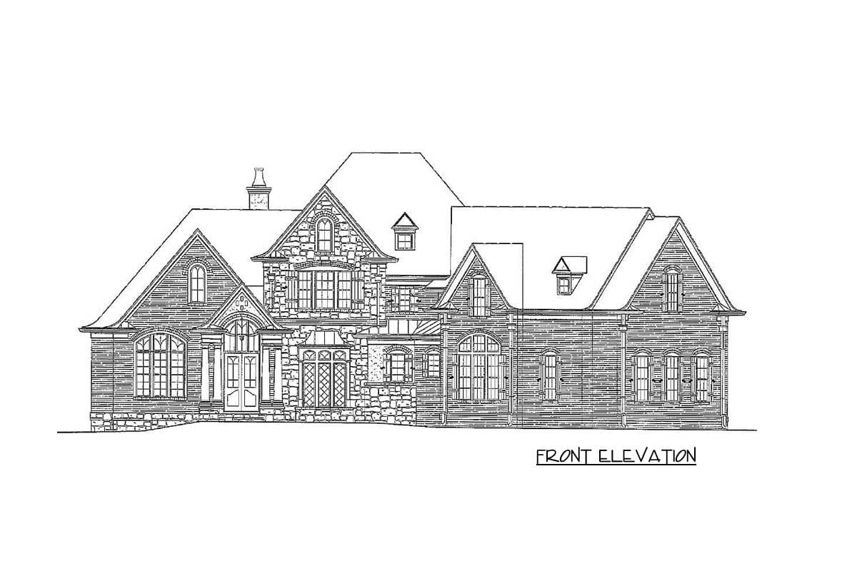 Plan 15602GE: Three Bedroom Splendor with Options - Image #7 - European, Traditional