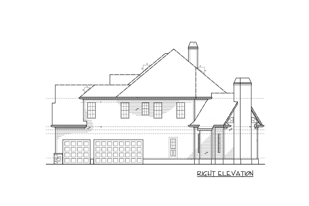 Plan 15611GE: Beautiful Master-Down House Plan - Image #15 - European, Traditional