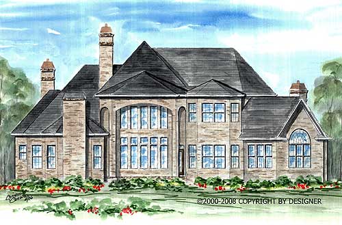 Plan 15616GE: Charming French European House Plan - Image #13 - European, French Country, Traditional