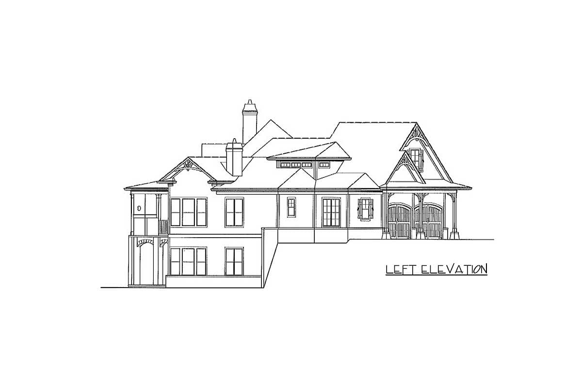 Plan 15617GE: Award-Winning Mountain Craftsman Plan - Image #38 - Craftsman, Mountain, Rustic