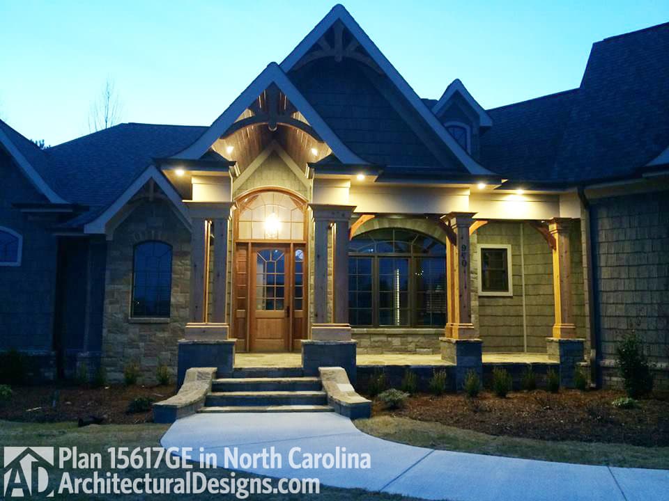 build gallery item - House Plan 15617GE comes to life in Wyoming!