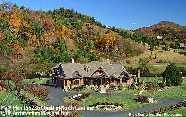 Plan 15623GE: Sweeping Views and Alternate Versions Abound - Image #14 - Country, Craftsman, Mountain, Rustic