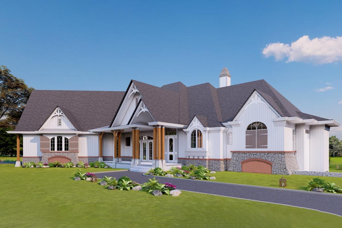 Plan 15623GE: Sweeping Views and Alternate Versions Abound - Image #5 - Country, Craftsman, Mountain, Rustic