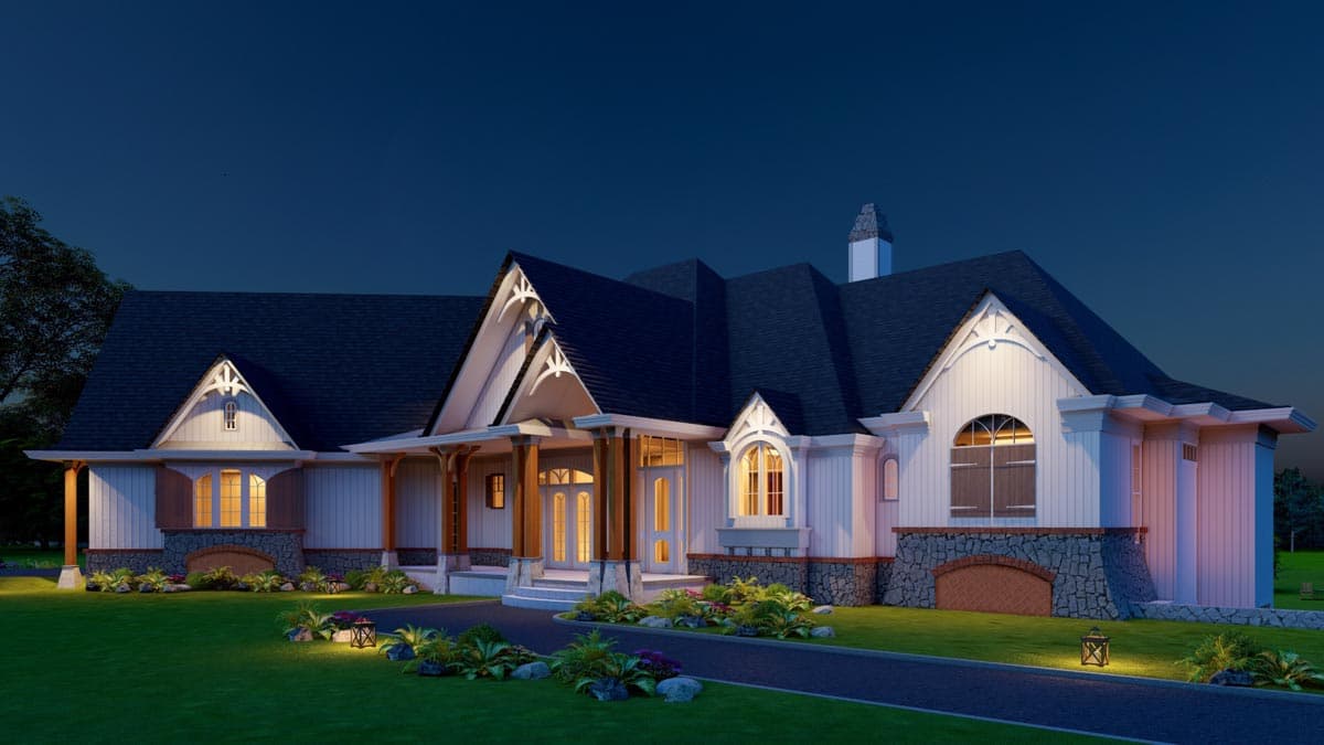 Plan 15623GE: Sweeping Views and Alternate Versions Abound - Image #6 - Country, Craftsman, Mountain, Rustic