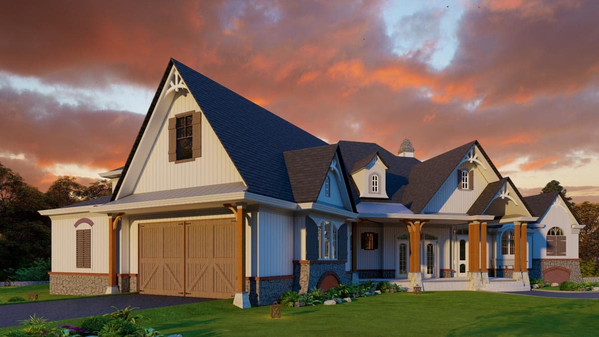 Plan 15623GE: Sweeping Views and Alternate Versions Abound - Image #4 - Country, Craftsman, Mountain, Rustic