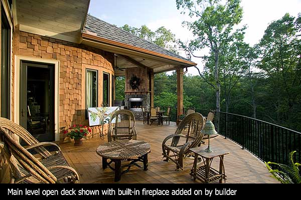 Plan 15624GE: Mountain Craftsman House Plan with Curved Rear Porch and Deck - 2343 Sq Ft - Image #21 - Craftsman, Mountain, Rustic