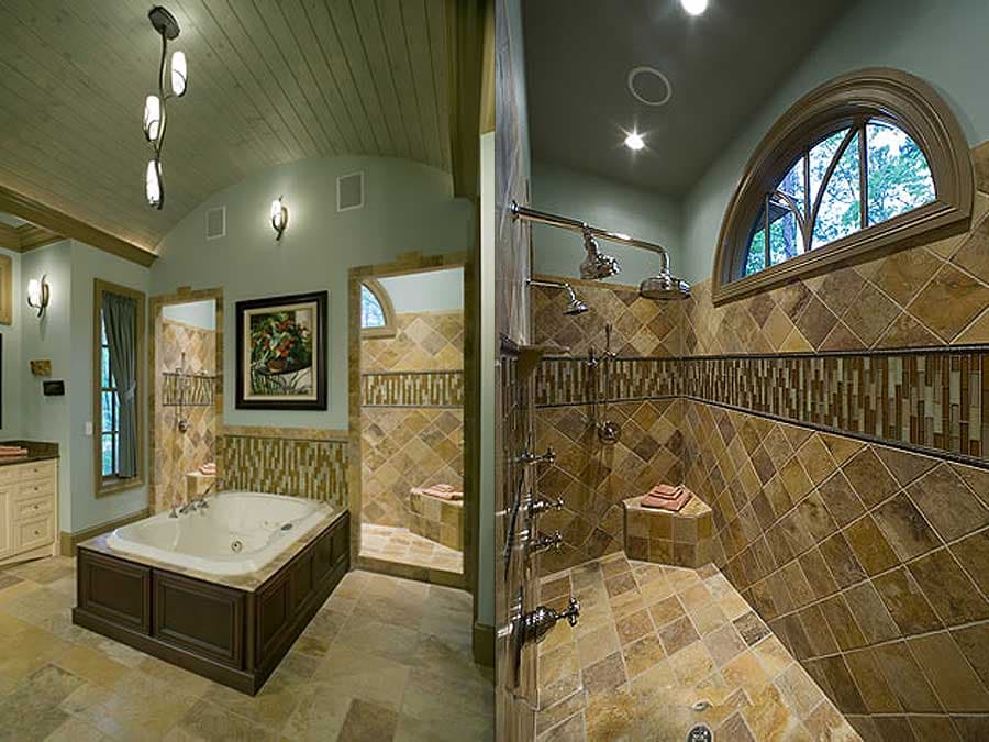 Plan 15624GE: Mountain Craftsman House Plan with Curved Rear Porch and Deck - 2343 Sq Ft - Image #18 - Craftsman, Mountain, Rustic