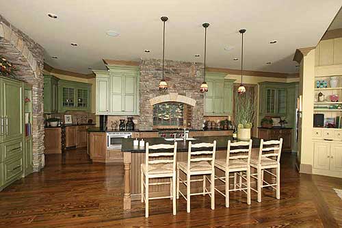 Plan 15625GE: Rustic 2714 Square Foot Craftsman House Plan with Dramatic Sweeping Rear Deck - Image #6 - Craftsman, European, Mountain, Rustic