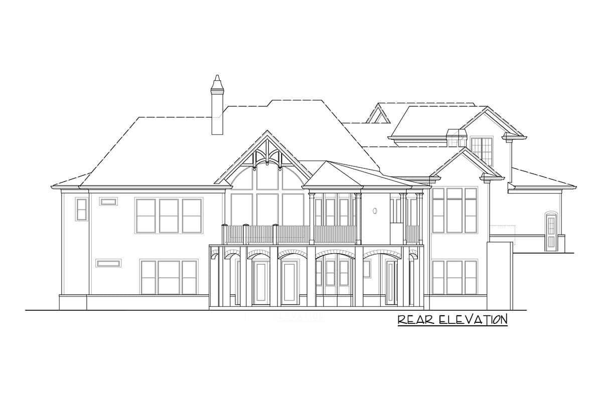 Plan 15626GE: Stunning Rustic Craftsman Home Plan - 2587 Sq Ft - Image #26 - Craftsman, Mountain, Rustic