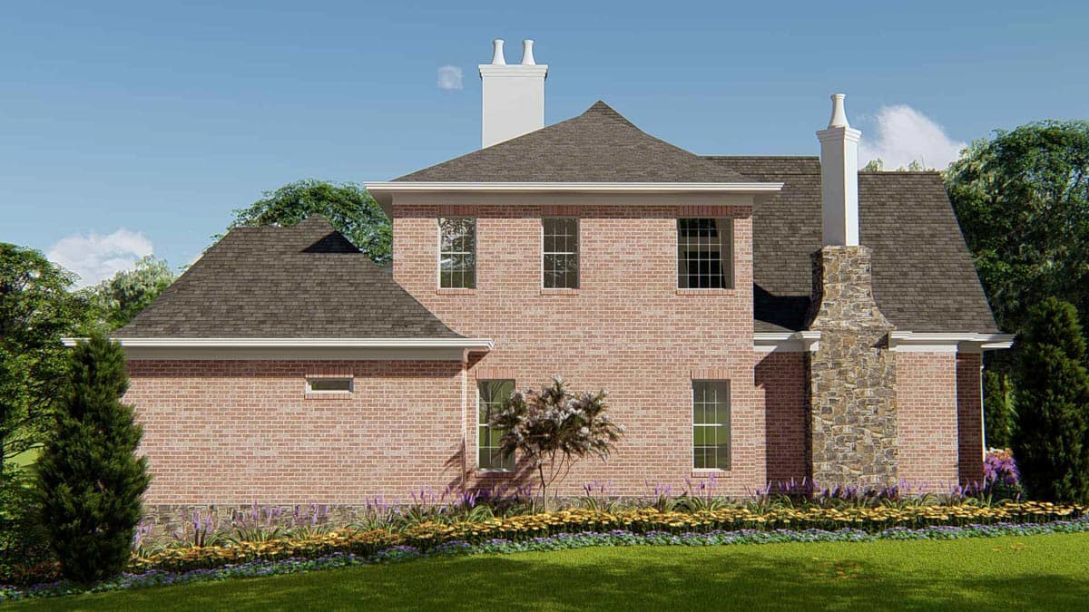 Plan 15634GE: Four Bedroom Splendor - Image #7 - European, Traditional