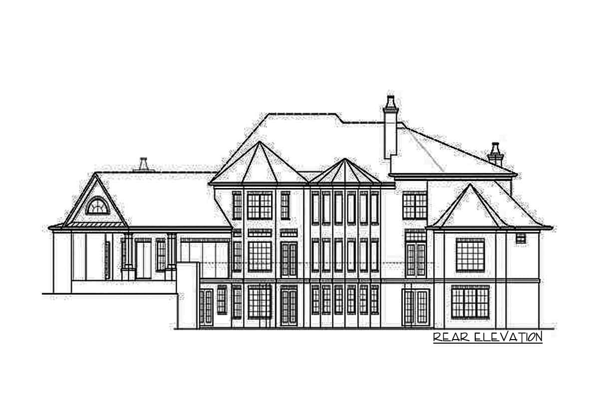 Plan 15634GE: Four Bedroom Splendor - Image #21 - European, Traditional