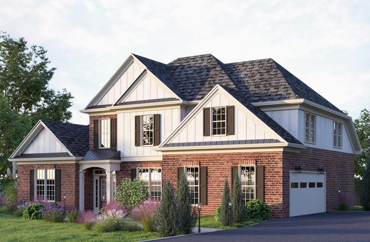 Plan 15638GE: Flexible Bedroom Options - Image #5 - Traditional