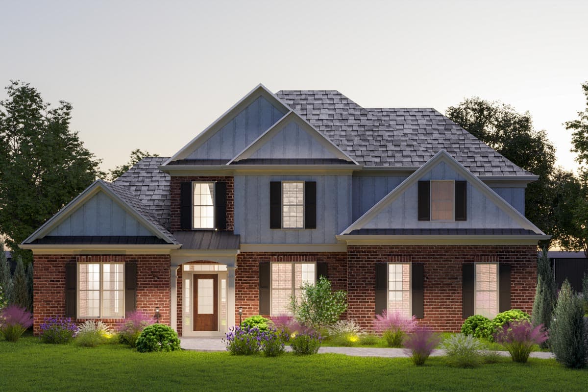 Plan 15638GE: Flexible Bedroom Options - Image #6 - Traditional