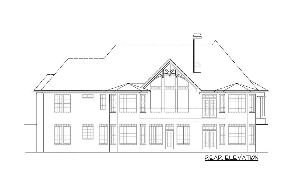 Plan 15645GE: Craftsman Mountain House Plan with Split Bedrooms and Flex Room - Image #13 - Craftsman, Mountain, Ranch, Rustic, Shingle