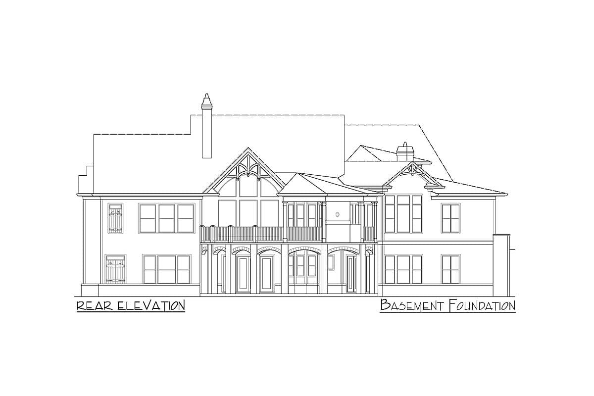 Plan 15651GE: Mountain Craftsman House Plan with Curved Back Porch - 2611 Sq Ft - Image #24 - Country, Craftsman, Mountain, Rustic