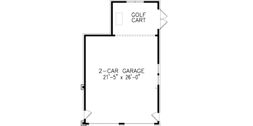 Plan 15655GE: Rustic Lodge Home Plan - Floor Plan - Optional 2 Car Detached Garage - Cottage, Craftsman, Mountain, Rustic