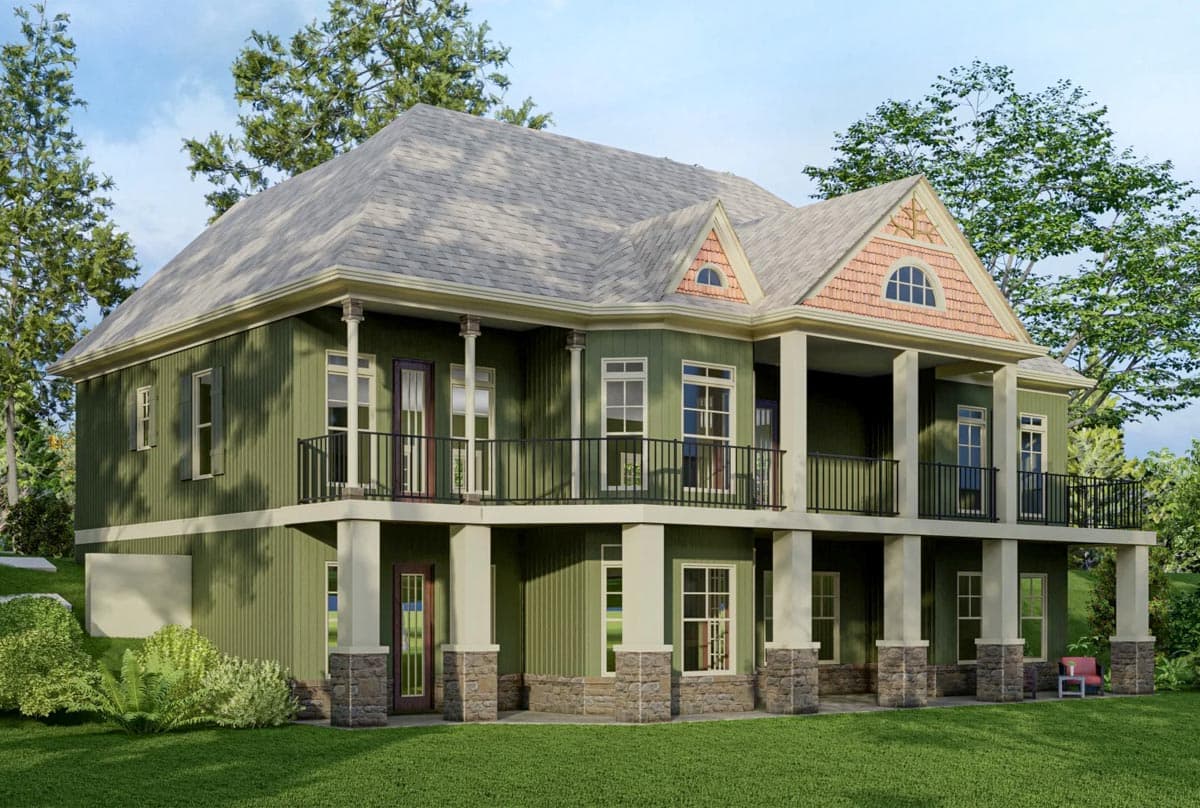 Plan 15655GE: Rustic Lodge Home Plan - Image #18 - Cottage, Craftsman, Mountain, Rustic