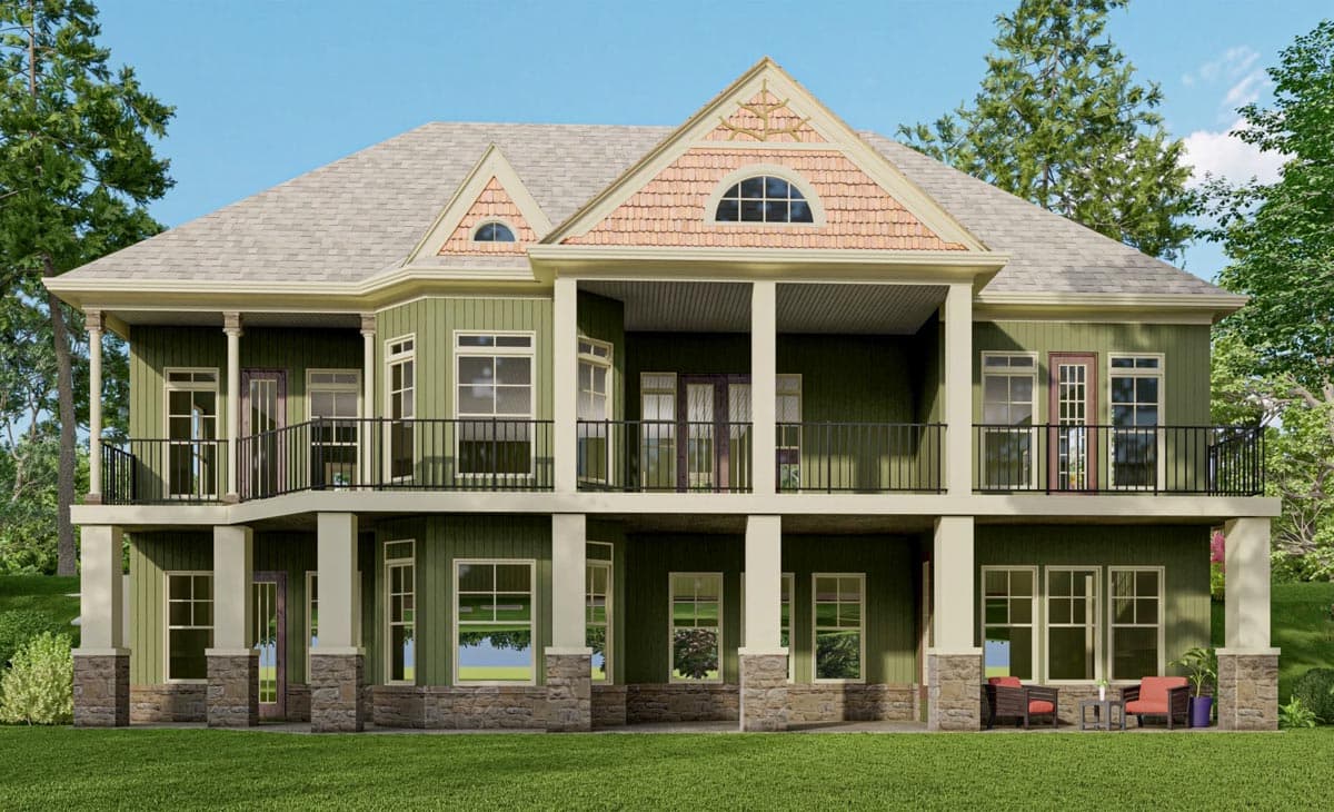Plan 15655GE: Rustic Lodge Home Plan - Image #19 - Cottage, Craftsman, Mountain, Rustic
