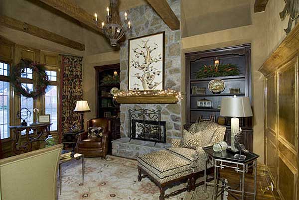 Plan 15661GE: Impressive Brick and Stone - Image #7 - European, Traditional