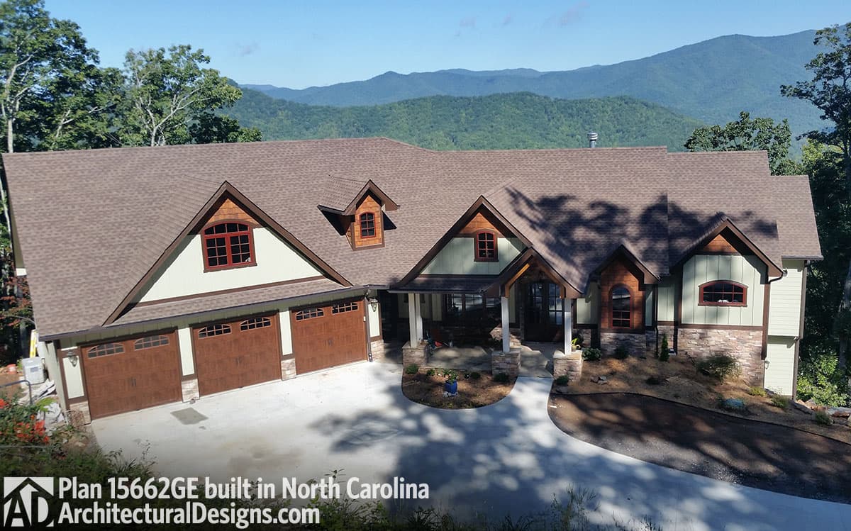 build gallery item - House Plan 15662GE Comes to Life in Tennessee