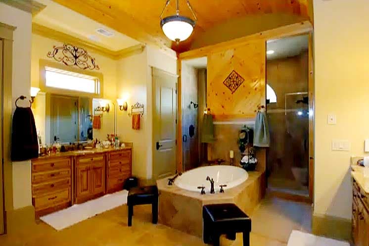 Plan 15663GE: Mountain Lodge with Options - Image #8 - Craftsman, Mountain, Rustic, Vacation