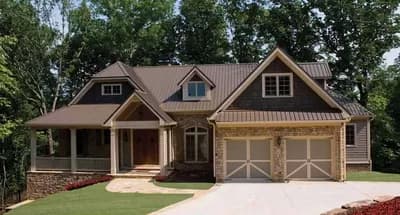 Split Bedroom Craftsman Home Plan