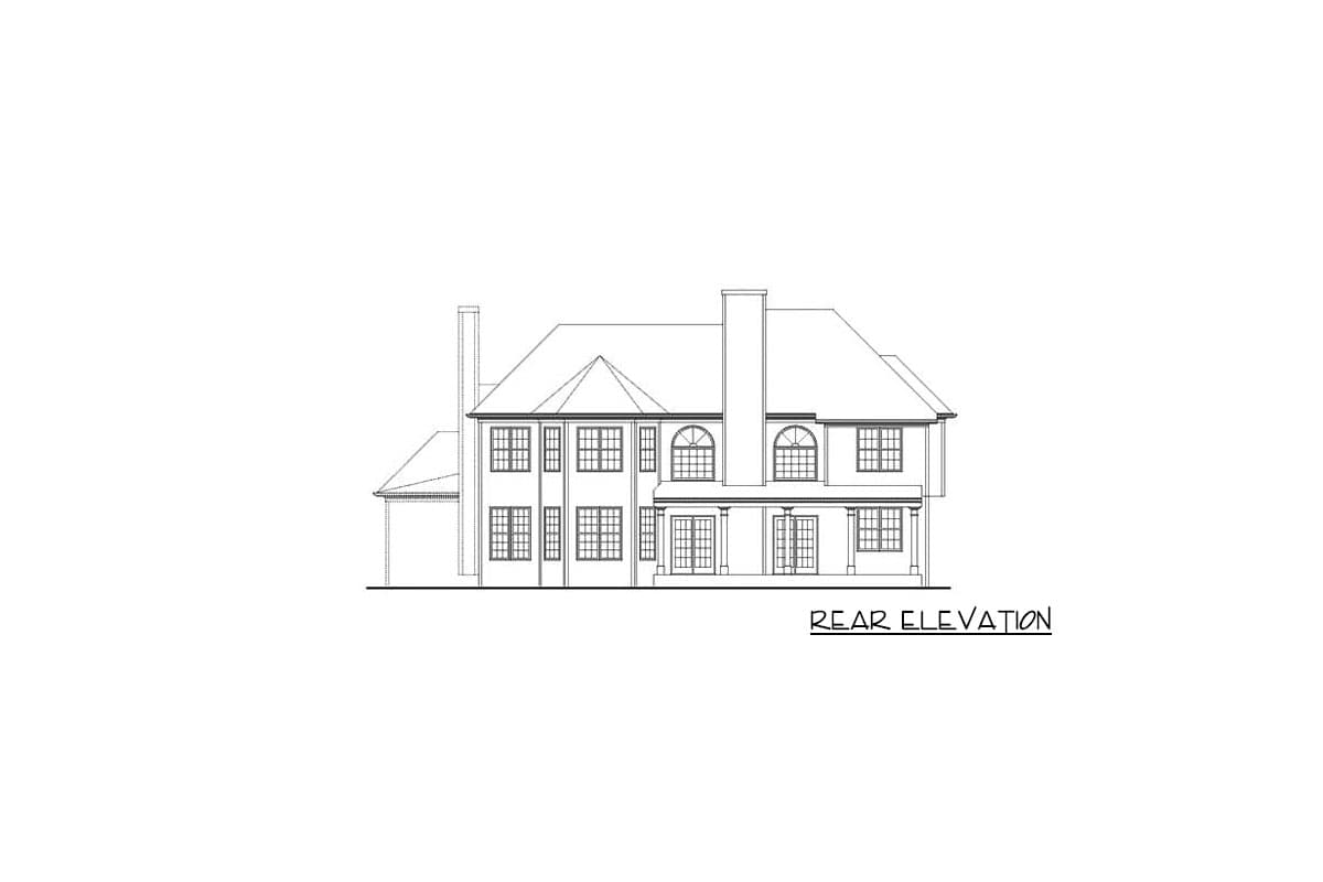 Plan 15673GE: 4-Bed House Plan with Study or Extra Bedroom - 3054 Sq Ft - Image #15 - Craftsman, Traditional