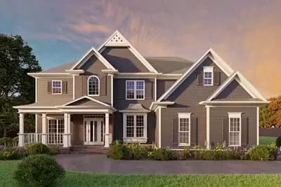 4-Bed House Plan with Study or Extra Bedroom - 3054 Sq Ft