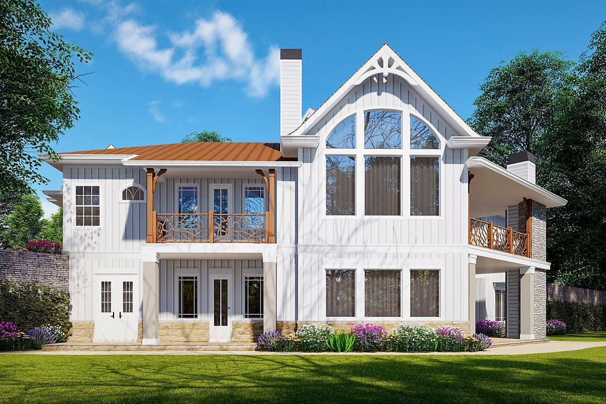 Plan 15695GE: Rustic Lodge Home Plan - Image #7 - Craftsman, Mountain, Rustic