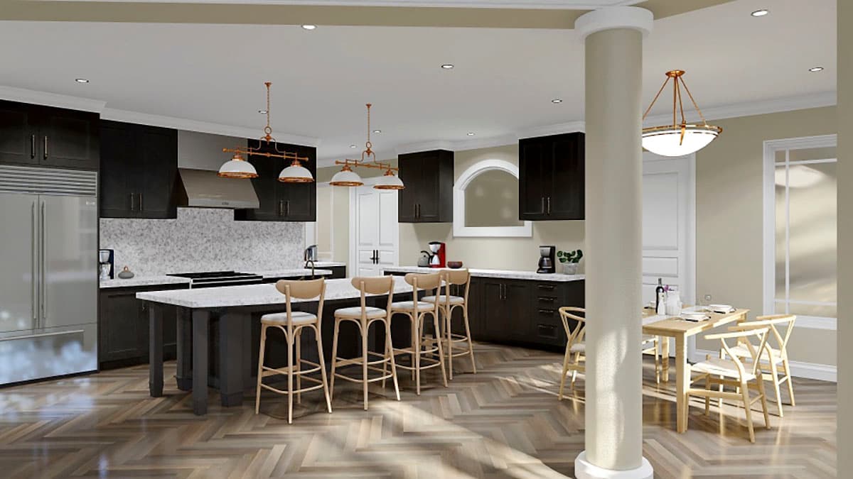 Plan 15695GE: Rustic Lodge Home Plan - Image #13 - Craftsman, Mountain, Rustic