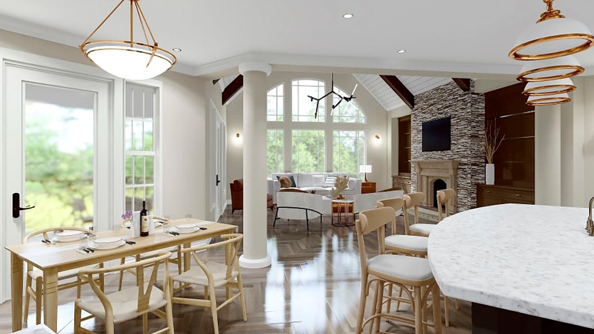 Plan 15695GE: Rustic Lodge Home Plan - Image #15 - Craftsman, Mountain, Rustic