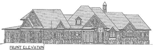 Plan 15697GE: Luxury Mountain Craftsman with Sweeping Views and Finished Lower Level - Image #28 - Craftsman, Mountain, Rustic