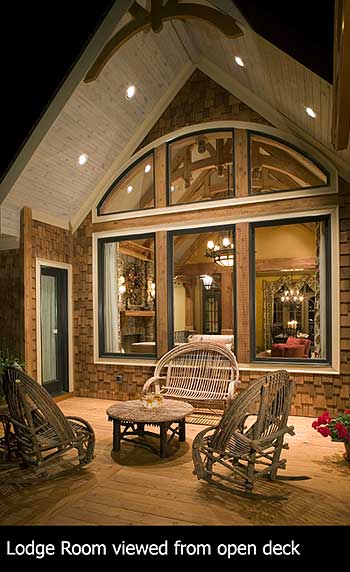 Plan 15697GE: Luxury Mountain Craftsman with Sweeping Views and Finished Lower Level - Image #6 - Craftsman, Mountain, Rustic