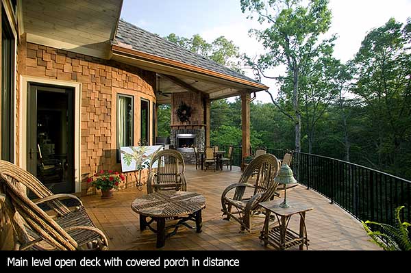 Plan 15697GE: Luxury Mountain Craftsman with Sweeping Views and Finished Lower Level - Image #5 - Craftsman, Mountain, Rustic