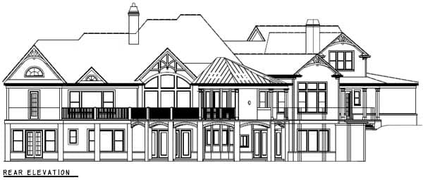 Plan 15697GE: Luxury Mountain Craftsman with Sweeping Views and Finished Lower Level - Image #29 - Craftsman, Mountain, Rustic