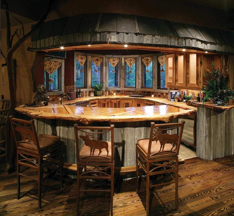 Plan 15697GE: Luxury Mountain Craftsman with Sweeping Views and Finished Lower Level - Image #4 - Craftsman, Mountain, Rustic