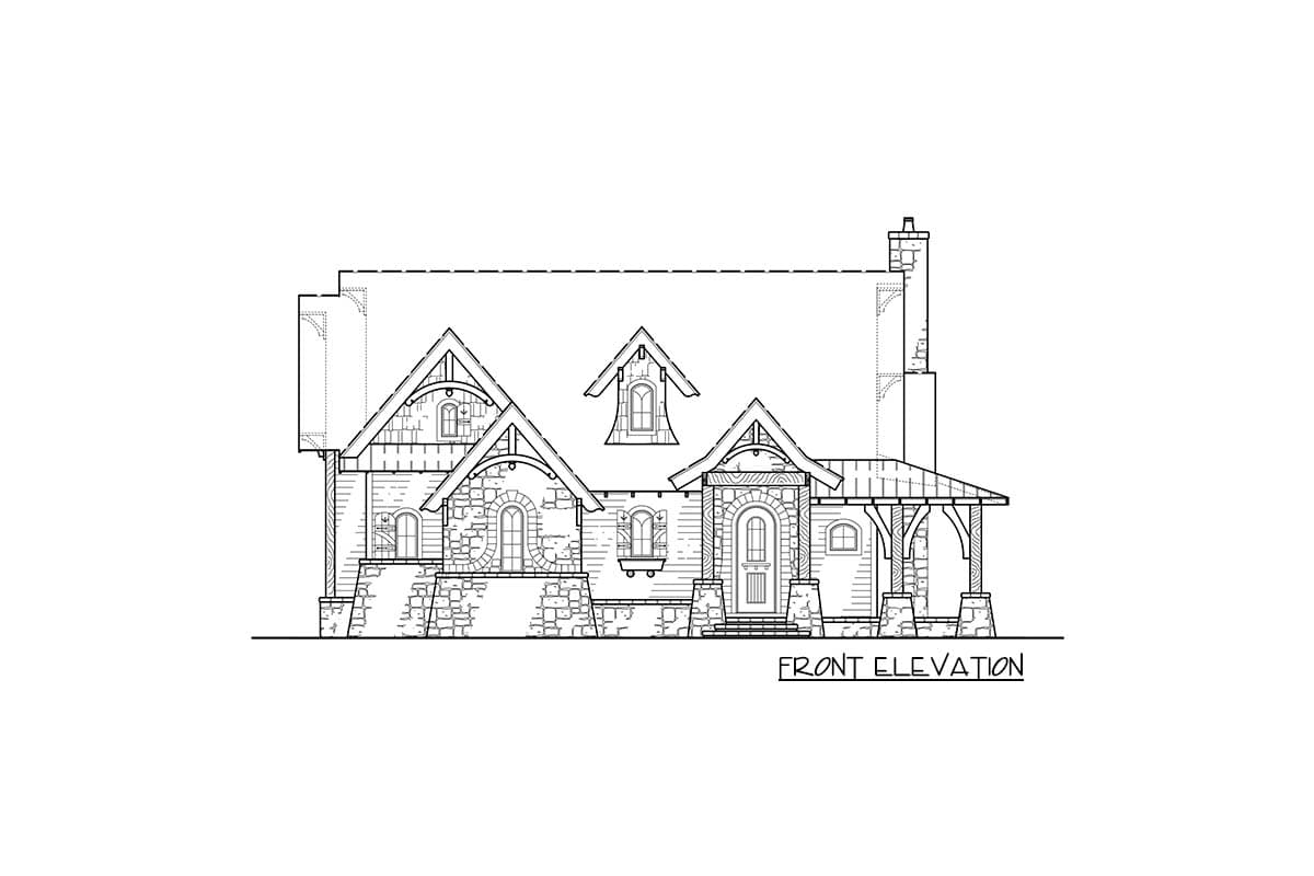 Plan 15702GE: Rustic Lodge Home Plan - 1754 Sq Ft - Image #22 - Cottage, Mountain, Rustic, Vacation