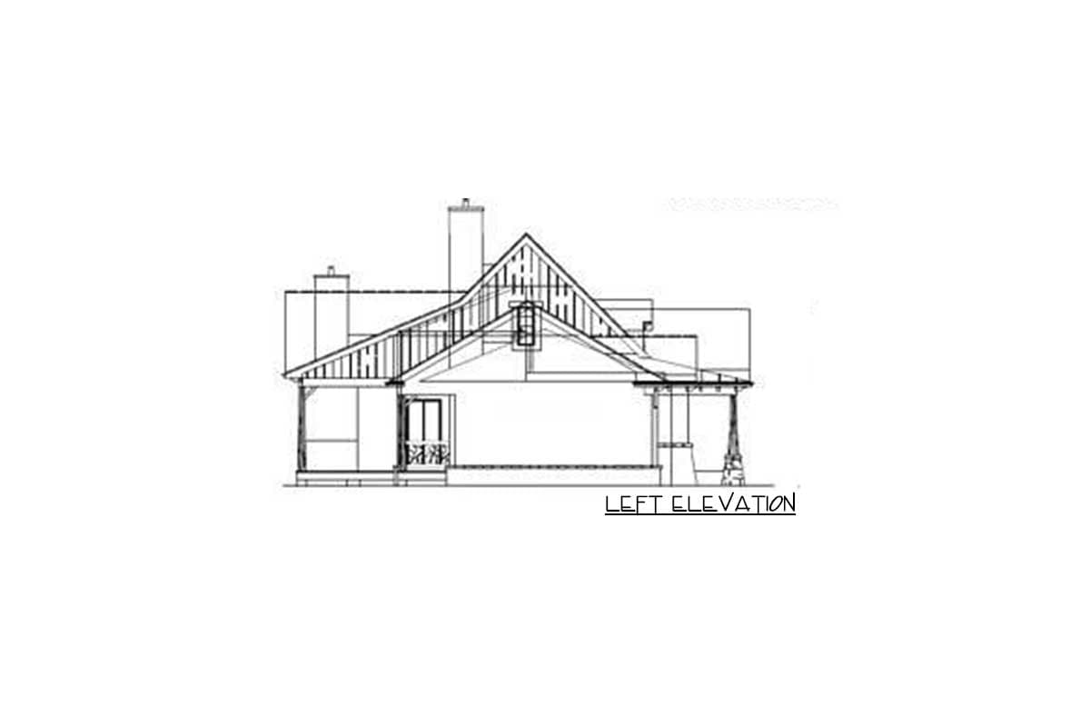 Plan 15705GE: Arts and Crafts House Plan with Great Symmetry and 2 Master Bedrooms - 1873 Sq Ft - Image #12 - Cottage, Country, Farmhouse, Mountain, Rustic