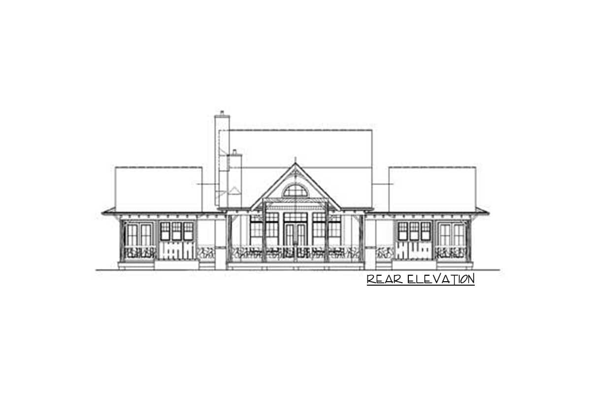 Plan 15705GE: Arts and Crafts House Plan with Great Symmetry and 2 Master Bedrooms - 1873 Sq Ft - Image #13 - Cottage, Country, Farmhouse, Mountain, Rustic