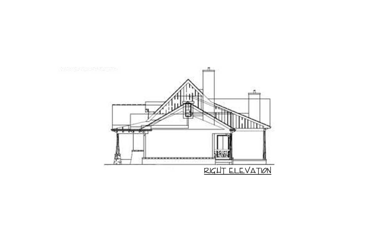 Plan 15705GE: Arts and Crafts House Plan with Great Symmetry and 2 Master Bedrooms - 1873 Sq Ft - Image #14 - Cottage, Country, Farmhouse, Mountain, Rustic