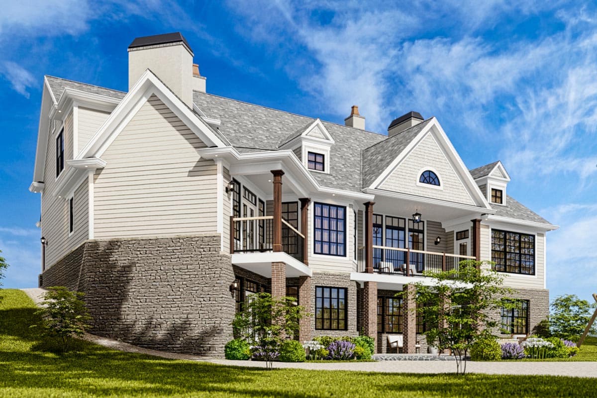 Plan 15722GE: Shingle Style Home Plan with Lighthouse - Image #15 - Coastal, Craftsman, New American, Shingle