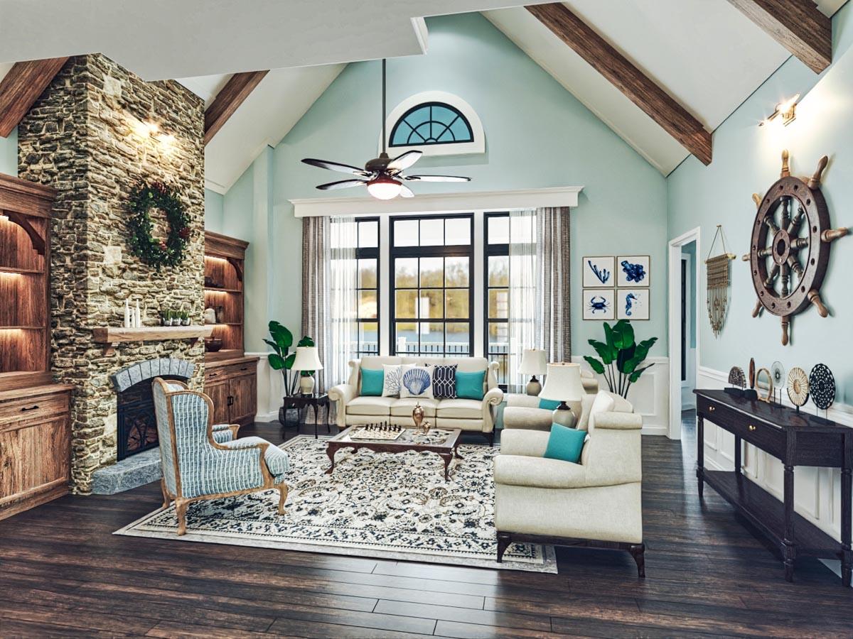 Plan 15722GE: Shingle Style Home Plan with Lighthouse - Image #19 - Coastal, Craftsman, New American, Shingle