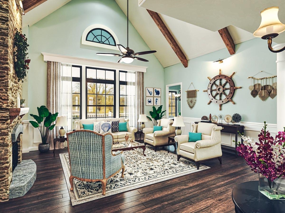 Plan 15722GE: Shingle Style Home Plan with Lighthouse - Image #20 - Coastal, Craftsman, New American, Shingle